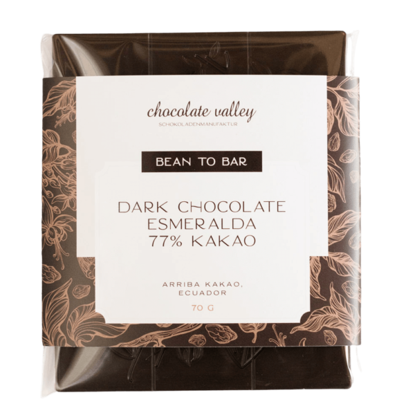 Esmeralda 77% Kakao <br> Bean to Bar Schokolade 70g